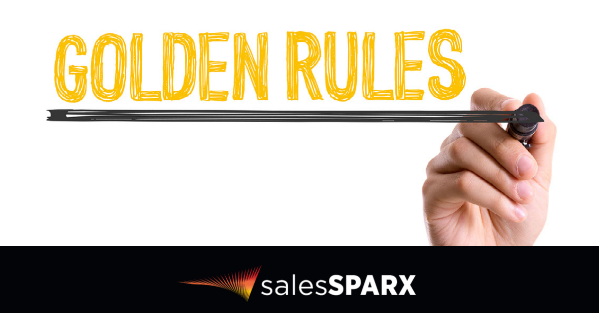 The 3 Golden Rules Of Selling