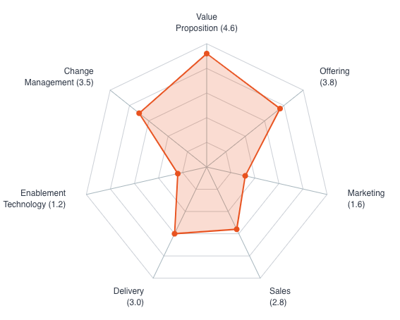 assessment spider graph